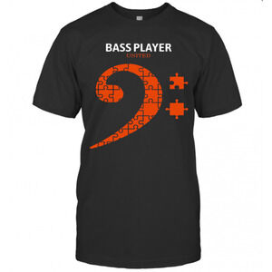 Bass Player United Autism T-Shirt